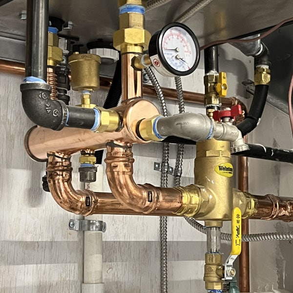 Boiler installation by JM Lapp.