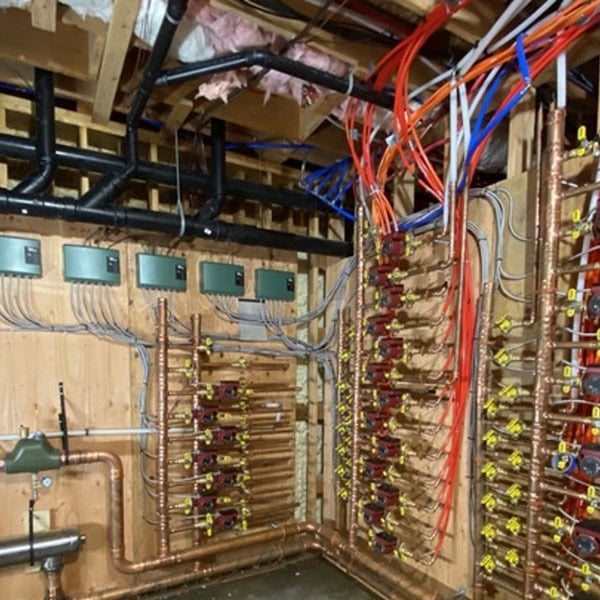 A commercial heating system installed by JM Lapp in New Holland, PA providing Commercial HVAC, Residential HVAC and plumbing to the surrounding areas.