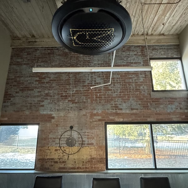 A light commercial installation for a small business in New Holland, PA by JM Lapp.